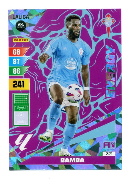 Cromo Trading Card Fútbol-Bamba-Celta-Panini Adrenalyn XL 2023-2024-#371-Energy