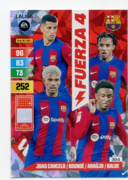 Cromo Trading Card Fútbol-FC Barcelona-Barcelona-Panini Adrenalyn XL 2023-2024-#394-Fuerza-4