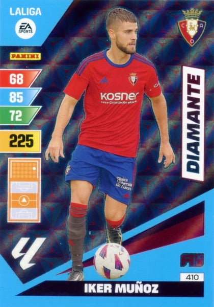 Cromo Trading Card Fútbol-Iker Munoz-Osasuna-Panini Adrenalyn XL 2023-2024-#410-Diamante