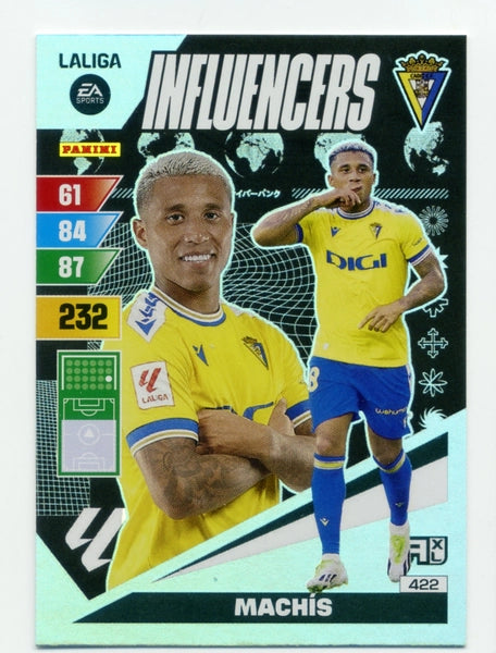 Cromo Trading Card Fútbol-Machis-Cadiz-Panini Adrenalyn XL 2023-2024-#422-Influencers