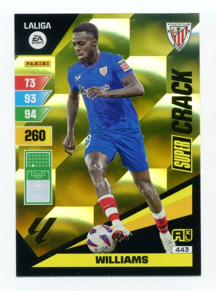 Cromo Trading Card Fútbol-Williams-Athletic Club-Panini Adrenalyn XL 2023-2024-#443-Super Crack