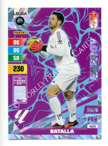 Cromo Trading Card Fútbol-Batalla-Granada-Panini Adrenalyn XL 2023-2024-#493-Energy