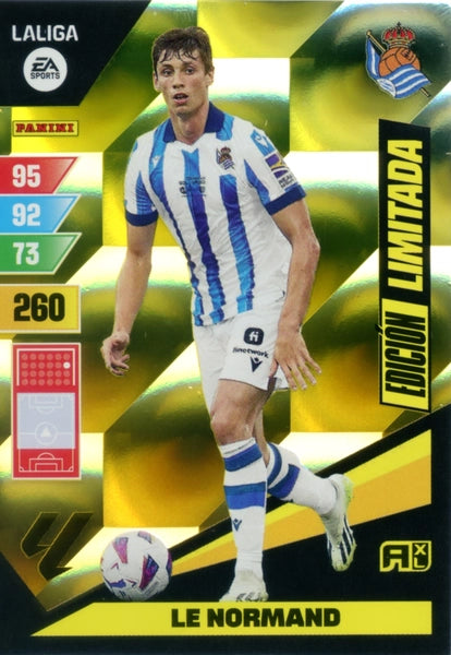 Cromo Trading Card Fútbol-Le Normand-Atletico de Madrid-Panini Adrenalyn XL 2023-2024--Edicion-Limitada