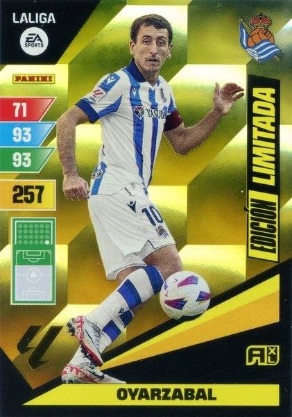 Cromo Trading Card Fútbol-Oyarzabal-Real Sociedad-Panini Adrenalyn XL 2023-2024--Edicion-Limitada