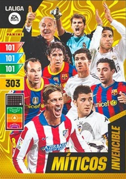 Cromo Trading Card Fútbol-Miticos Invencible--Panini Adrenalyn XL 2023-2024--Miticos-Invencible