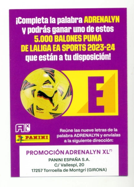 Cromo Trading Card Fútbol-Letra Premio - E--Panini Adrenalyn XL 2023-2024--Letra Premio