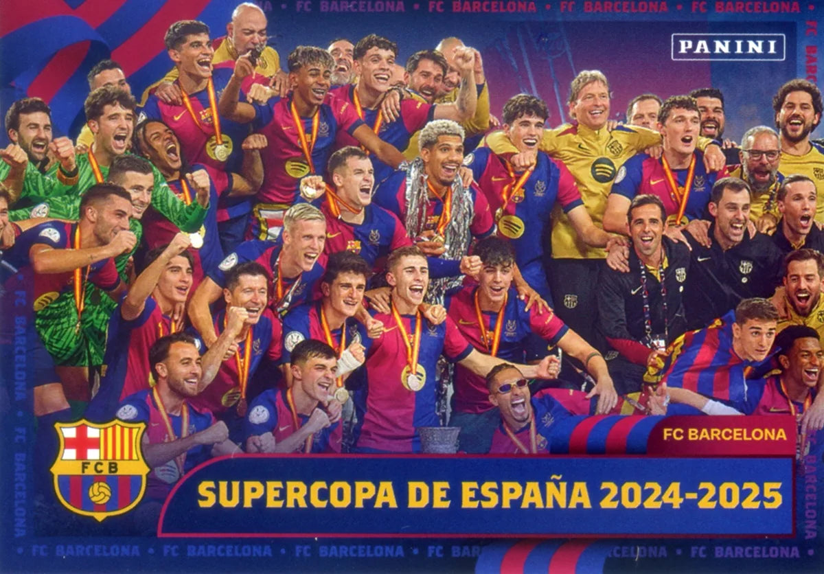 Panini Club FC Barcelona 2024-2025 #003 - Supercopa de España 2024-2025 (FC Barcelona)