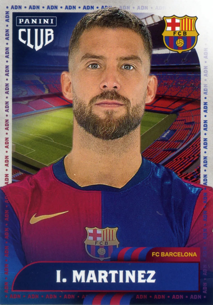 Panini Club FC Barcelona 2024-2025 #012 - Iñigo Martinez (FC Barcelona) ADN