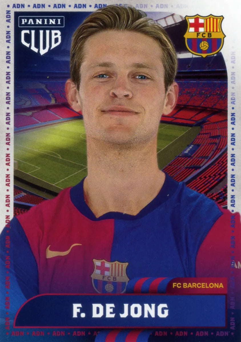 Panini Club FC Barcelona 2024-2025 #022 - De Jong (FC Barcelona) ADN