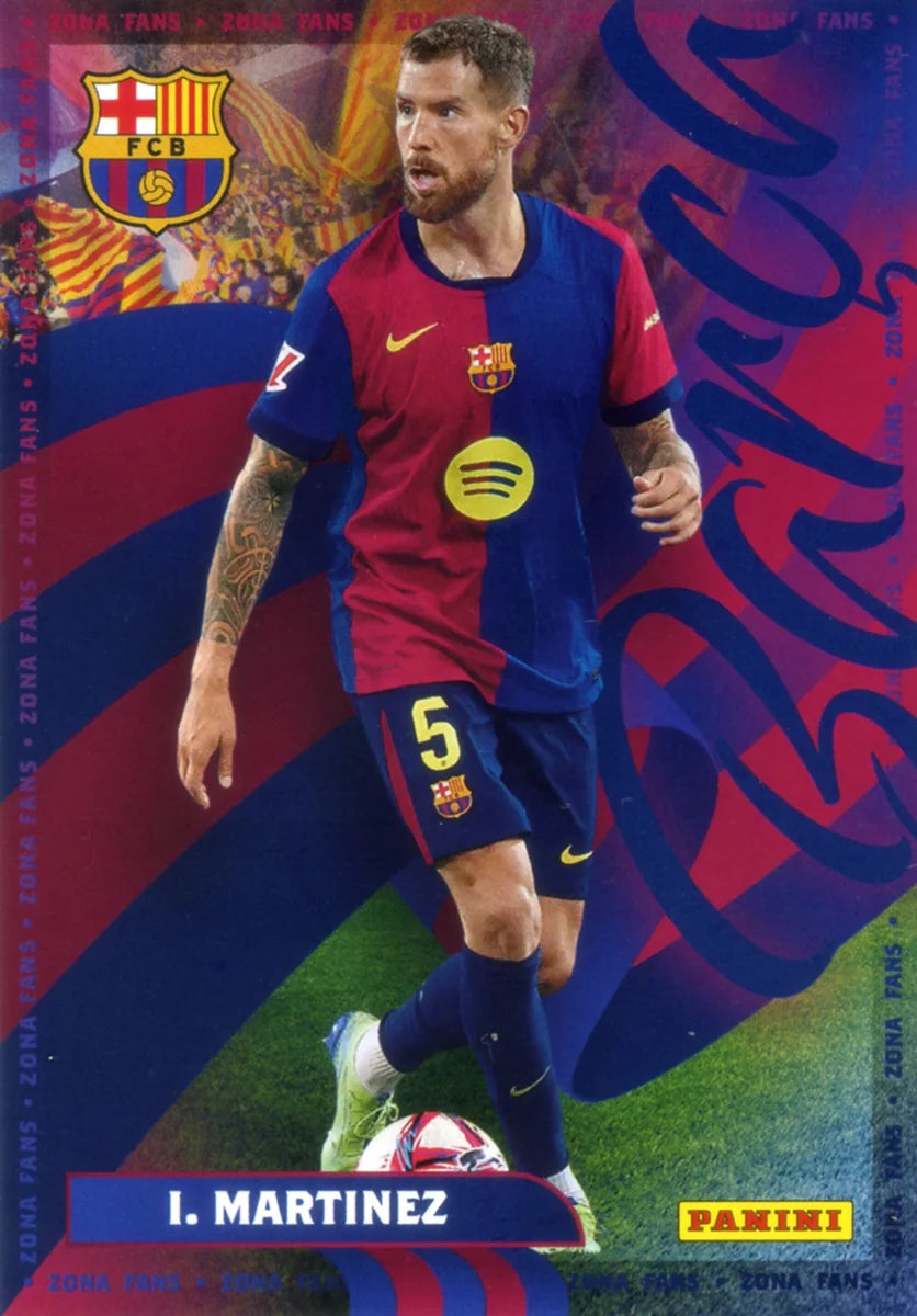 Panini Club FC Barcelona 2024-2025 #035 - Iñigo Martinez (FC Barcelona) ZONA FANS