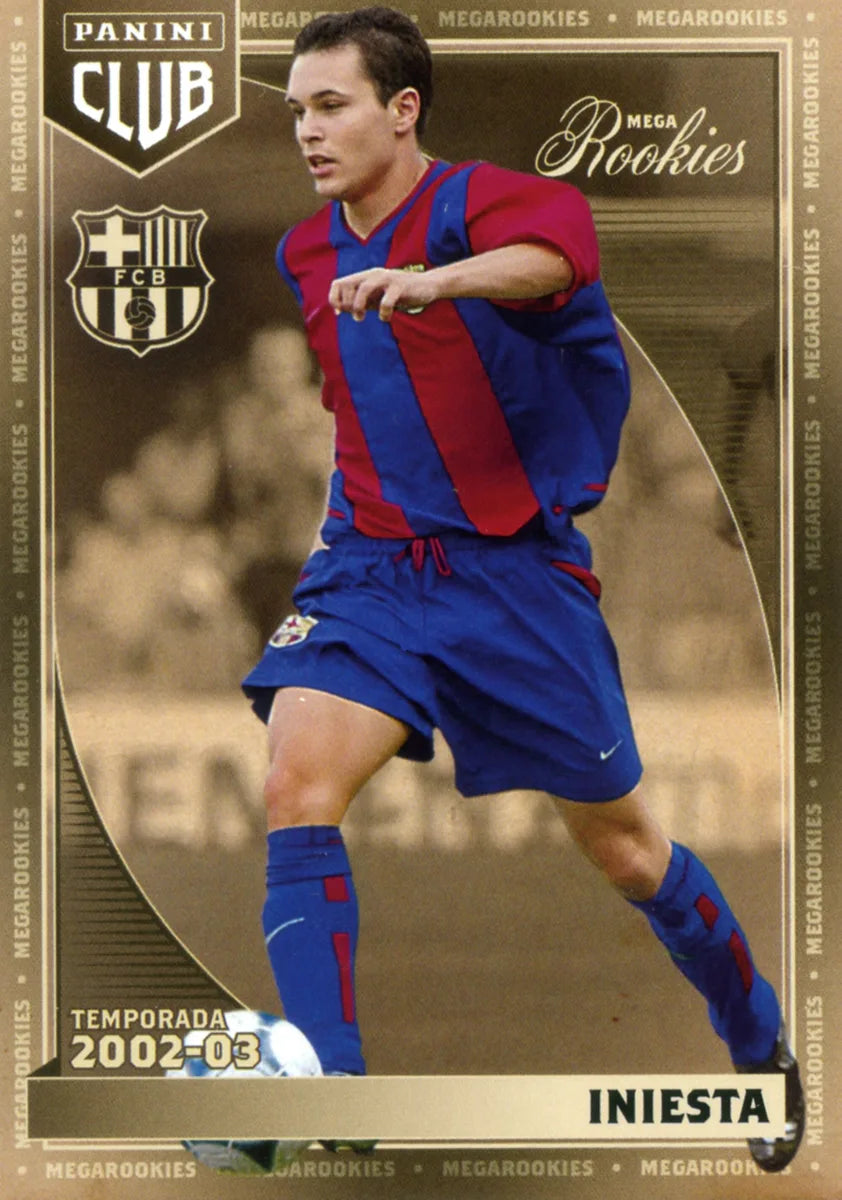 FCBarcelona A. Iniesta FCバルセロナ イニエスタ XL Panini Club FC Barcelona 2024-2025 #048 - Iniesta (FC Barcelona) MEGAR