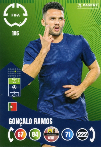 Cromo Trading Card Fútbol-Warren Zaïre-Emery-Paris Saint-Germain-Panini Club World Cup Adrenalyn XL 2025-#105-CORE / Team Mate