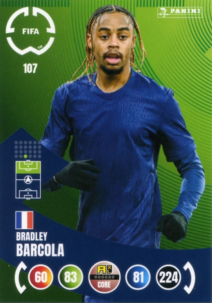 Cromo Trading Card Fútbol-Goncalo Ramos-Paris Saint-Germain-Panini Club World Cup Adrenalyn XL 2025-#106-CORE / Team Mate