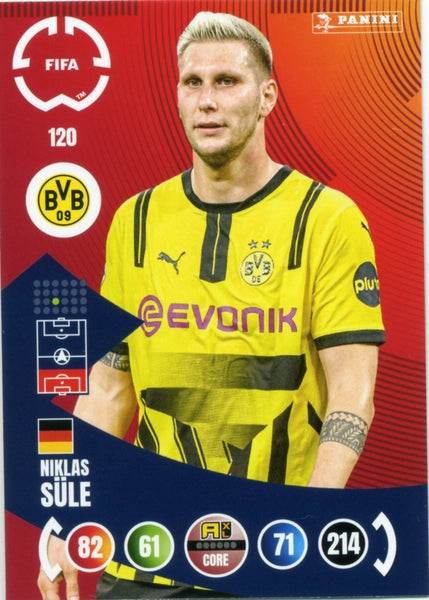 Cromo Trading Card Fútbol-Julian Ryerson-Borussia Dortmund-Panini Club World Cup Adrenalyn XL 2025-#119-CORE / Team Mate