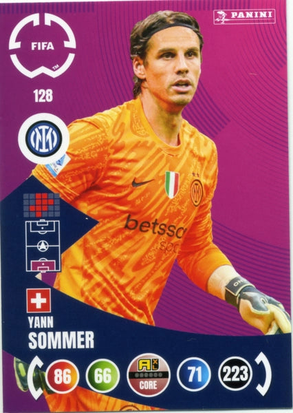 F.C. INTERNAZIONALE コレクション Chrome Trading Card Football-Yann Sommer-FC Internazionale Milano