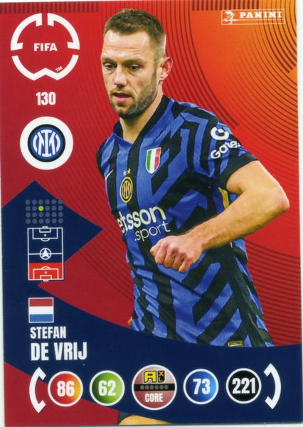 Cromo Trading Card Fútbol-Francesco Acerbi-FC Internazionale Milano-Panini Club World Cup Adrenalyn XL 2025-#129-CORE / Team Mate