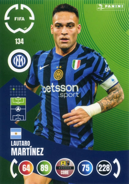 Cromo Trading Card Fútbol-Marcus Thuram-FC Internazionale Milano-Panini Club World Cup Adrenalyn XL 2025-#133-CORE / Team Mate