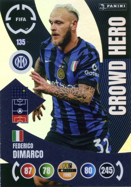 Cromo Trading Card Fútbol-Lautaro Martínez-FC Internazionale Milano-Panini Club World Cup Adrenalyn XL 2025-#134-CORE / Team Mate