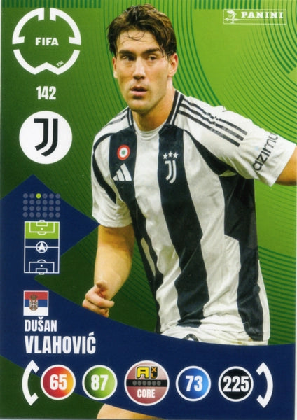 Cromo Trading Card Fútbol-Timothy Weah-Juventus-Panini Club World Cup Adrenalyn XL 2025-#141-CORE / Team Mate