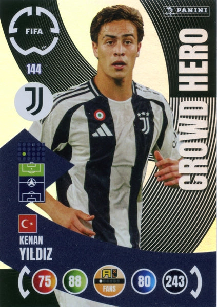 Football Trading Card-Kenan Yildiz-Juventus-Panini Club World Cup