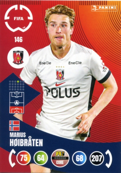 Cromo Trading Card Fútbol-Shusaku Nishikawa-Urawa Red Diamonds-Panini Club World Cup Adrenalyn XL 2025-#145-FANS / Emblem