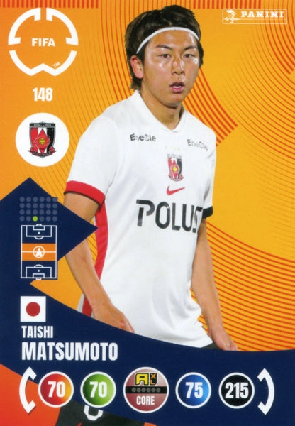 Cromo Trading Card Fútbol-Takuya Ogiwara-Urawa Red Diamonds-Panini Club World Cup Adrenalyn XL 2025-#147-CORE / Team Mate