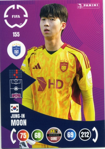 Cromo Trading Card Fútbol-Young-Gwon Kim-Ulsan HD FC-Panini Club World Cup Adrenalyn XL 2025-#154-FANS / Emblem