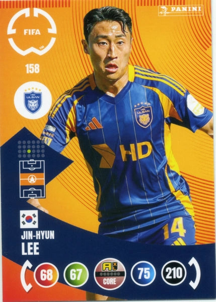 Cromo Trading Card Fútbol-Jong-Gyu Yoon-Ulsan HD FC-Panini Club World Cup Adrenalyn XL 2025-#157-CORE / Team Mate
