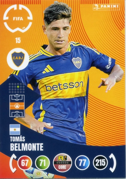 Cromo Trading Card Fútbol-Ander Herrera-CA Boca Juniors-Panini Club World Cup Adrenalyn XL 2025-#014-CORE / Team Mate