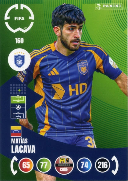 Cromo Trading Card Fútbol-Hui-Gyun Lee-Ulsan HD FC-Panini Club World Cup Adrenalyn XL 2025-#159-CORE / Team Mate