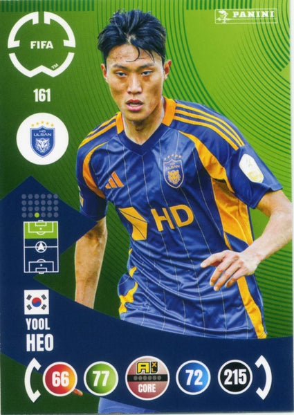 Cromo Trading Card Fútbol-Matías Lacava-Ulsan HD FC-Panini Club World Cup Adrenalyn XL 2025-#160-CORE / Team Mate