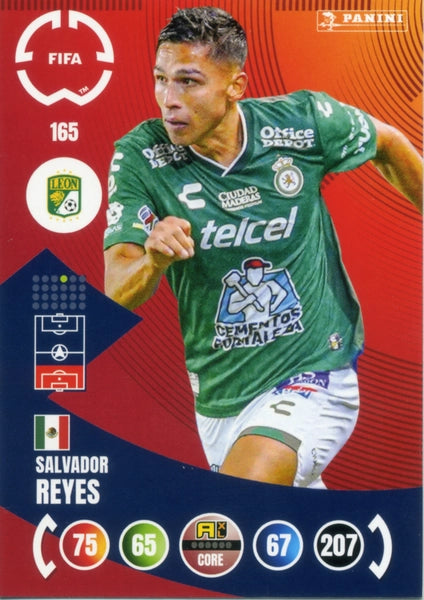 Cromo Trading Card Fútbol-Stiven Barreiro-Club León-Panini Club World Cup Adrenalyn XL 2025-#164-CORE / Team Mate