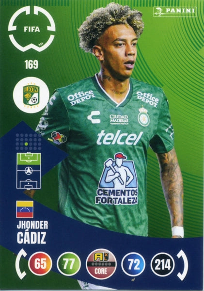 Cromo Trading Card Fútbol-Ángel Estrada-Club León-Panini Club World Cup Adrenalyn XL 2025-#168-CORE / Team Mate