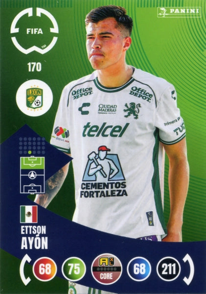 Cromo Trading Card Fútbol-Jhonder Cádiz-Club León-Panini Club World Cup Adrenalyn XL 2025-#169-CORE / Team Mate