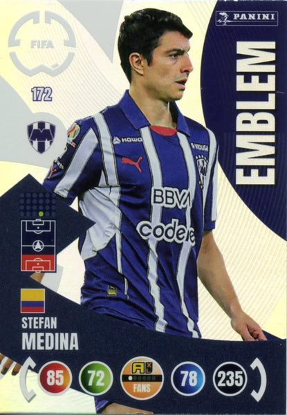 Cromo Trading Card Fútbol-Stiven Mendoza-Club León-Panini Club World Cup Adrenalyn XL 2025-#171-FANS / Crowd Hero
