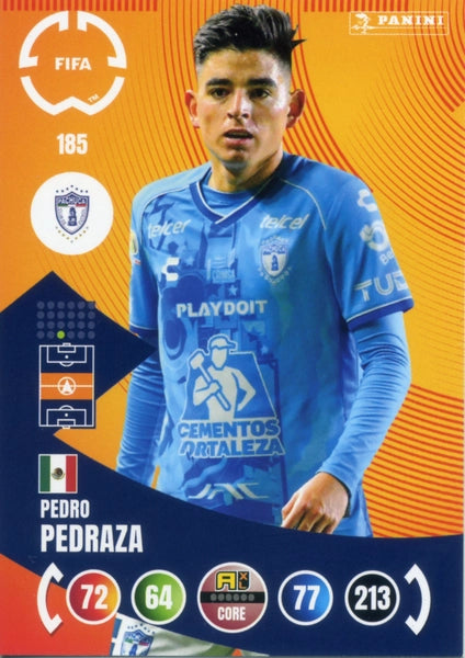 Cromo Trading Card Fútbol-Luis Rodríguez-CF Pachuca-Panini Club World Cup Adrenalyn XL 2025-#184-CORE / Team Mate