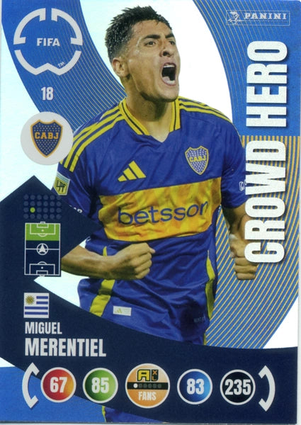 Cromo Trading Card Fútbol-Alan Velasco-CA Boca Juniors-Panini Club World Cup Adrenalyn XL 2025-#017-CORE / Team Mate