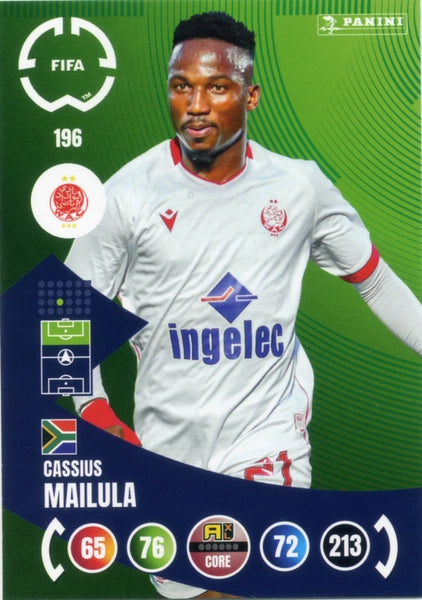 Cromo Trading Card Fútbol-Oussama Zemraoui-Wydad AC-Panini Club World Cup Adrenalyn XL 2025-#195-CORE / Team Mate