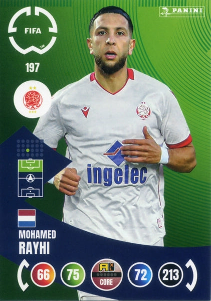 Cromo Trading Card Fútbol-Cassius Mailula-Wydad AC-Panini Club World Cup Adrenalyn XL 2025-#196-CORE / Team Mate