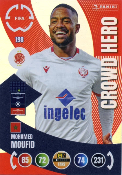 Cromo Trading Card Fútbol-Mohamed Rayhі-Wydad AC-Panini Club World Cup Adrenalyn XL 2025-#197-CORE / Team Mate