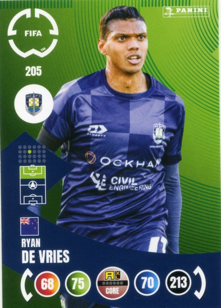 Cromo Trading Card Fútbol-Gerard Garriga-Auckland City FC-Panini Club World Cup Adrenalyn XL 2025-#204-CORE / Team Mate