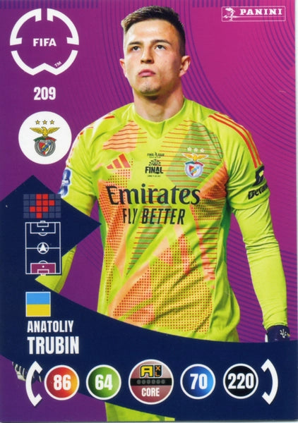 Cromo Trading Card Fútbol-Florentino-SL Benfica-Panini Club World Cup Adrenalyn XL 2025-#208-FANS / Emblem