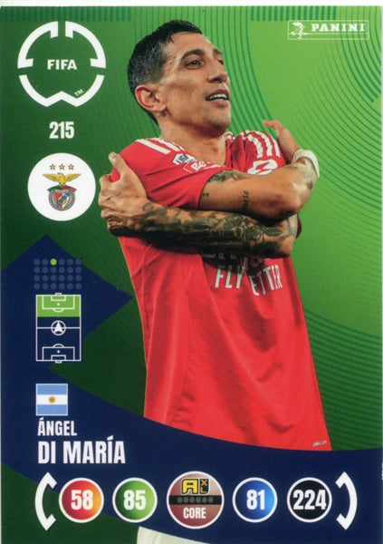Cromo Trading Card Fútbol-Kerem Aktürkoğlu-SL Benfica-Panini Club World Cup Adrenalyn XL 2025-#214-CORE / Team Mate