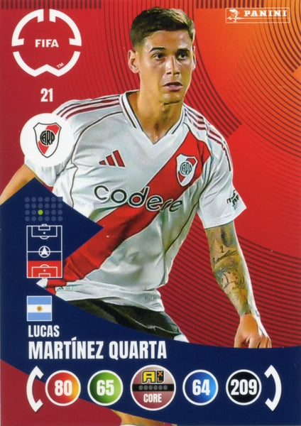 Cromo Trading Card Fútbol-Germán Pezzella-CA River Plate-Panini Club World Cup Adrenalyn XL 2025-#020-CORE / Team Mate