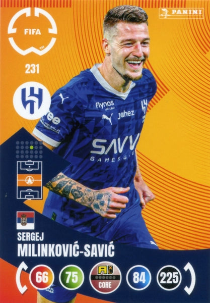 Cromo Trading Card Fútbol-Ruben Neves-Al-Hilal SFC-Panini Club World Cup Adrenalyn XL 2025-#230-CORE / Team Mate