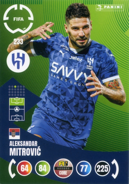 Cromo Trading Card Fútbol-Marcos Leonardo-Al-Hilal SFC-Panini Club World Cup Adrenalyn XL 2025-#232-CORE / Team Mate