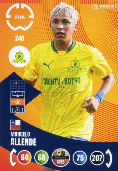 Cromo Trading Card Fútbol-Теbohо Mokoena-Mamelodi Sundowns-Panini Club World Cup Adrenalyn XL 2025-#239-CORE / Team Mate