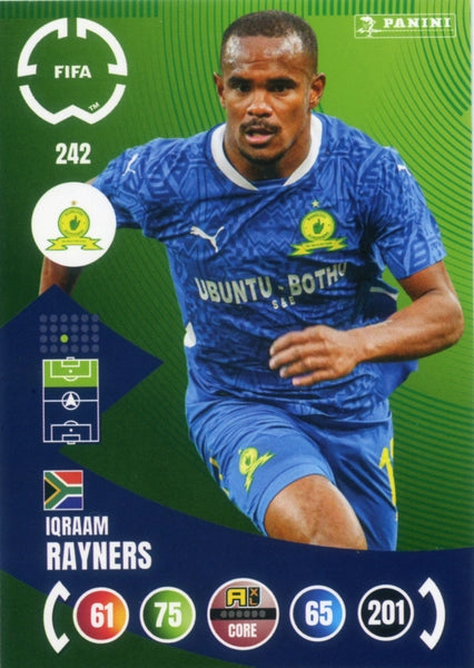 Cromo Trading Card Fútbol-Peter Shalulile-Mamelodi Sundowns-Panini Club World Cup Adrenalyn XL 2025-#241-CORE / Team Mate