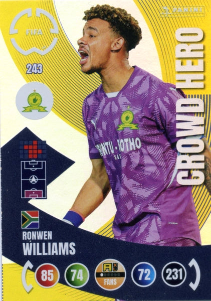 Cromo Trading Card Fútbol-Ioraam Rayners-Mamelodi Sundowns-Panini Club World Cup Adrenalyn XL 2025-#242-CORE / Team Mate