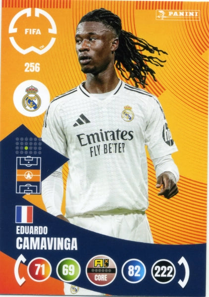 Cromo Trading Card Fútbol-Éder Militão-Real Madrid CF-Panini Club World Cup Adrenalyn XL 2025-#255-CORE / Team Mate